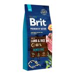  Brit Premium Lamb&amp;Rice Sensitive 15 кг, фото 1 