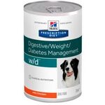  Hill&#039;s Prescription Diet w/d Canine Low Fat Diabetes Colitis банка 370 гр, фото 1 