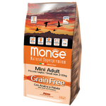  Monge Natural Superpremium Grain Free with Duck and Potatoes – Mini Adult 2,5 кг, фото 1 