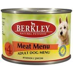  Berkley #4 Meat Adult Dog Menu банка  200 гр, фото 1 