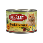  Berkley #3 Duck with Forest Berries for Adult Cat  200 гр, фото 1 