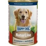  Happy Dog NaturLine телятина с индейкой банка  400 гр, фото 1 