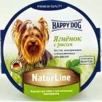  Happy Dog NaturLine Ягненок с рисом  85 гр, фото 1 
