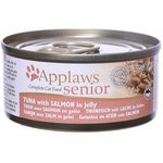  Applaws Senior Cat Tuna with Salmon in jelly банка  70 гр, фото 1 