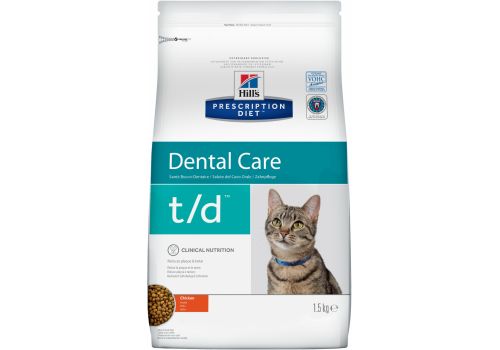 Hill’s Prescription Diet t/d Feline 1,5 кг, фото 1 
