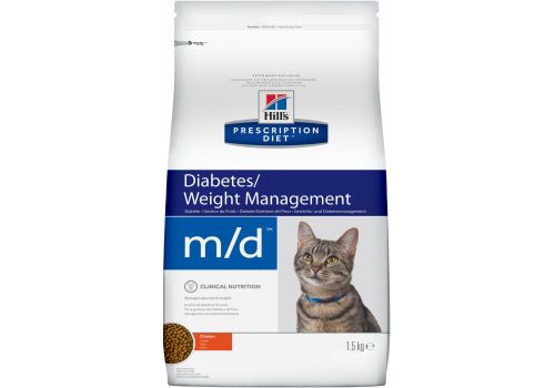  Hill’s Prescription Diet m/d Feline 1,5 кг, фото 1 