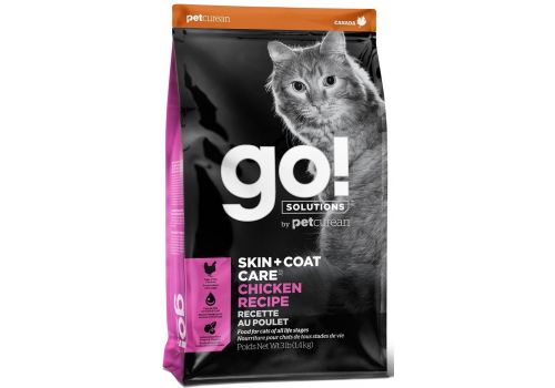  GO! SKIN + COAT Chicken Recipe for Cats 1,4 кг, фото 1 