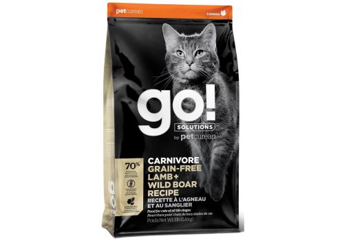  GO! CARNIVORE GF Lamb + Wild Boar Recipe Cats 1,4 кг, фото 1 