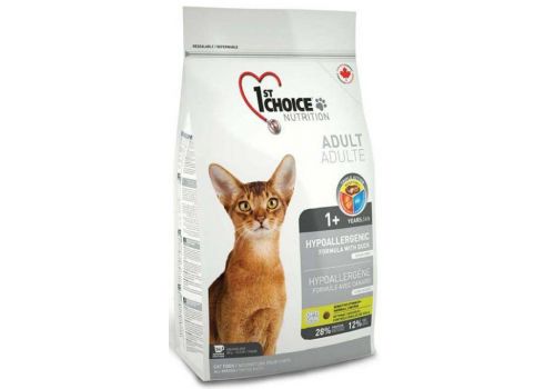  1st Choice Hypoallergenic Adult Cats 2,72 кг, фото 1 