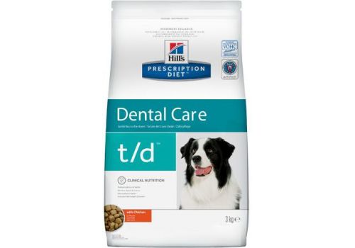  Hill&#039;s Prescription Diet t/d Canine Dental Health 3 кг, фото 1 