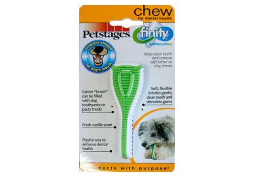  Petstages игрушка для собак Finity Dental Chew зубная щетка 9 см, фото 1 