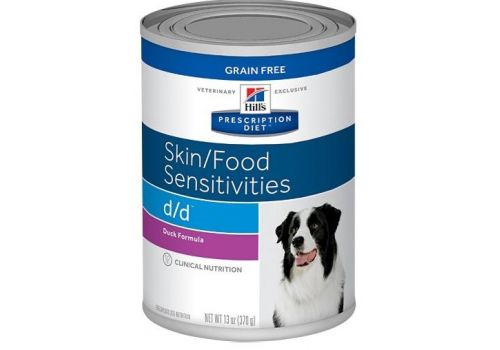  Hill&#039;s Prescription Diet d/d Canine Skin Support Duck банка 370 гр, фото 1 