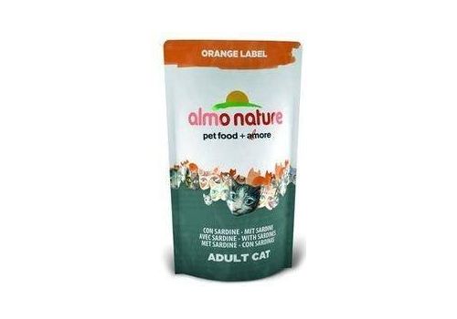  Almo Nature Adult Cat with Sardines  0,75 кг, фото 1 
