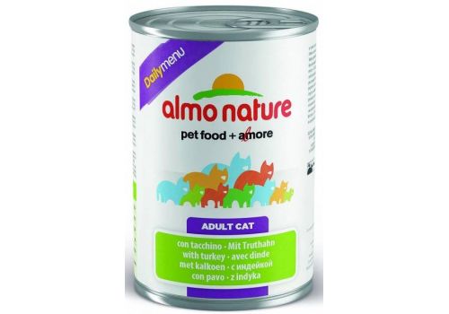  Almo Nature Daily Menu Adult Cat with Turkey  400 гр, фото 1 