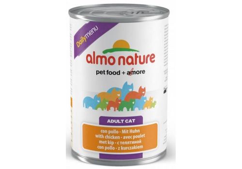  Almo Nature Daily Menu Adult Cat with Chicken  400 гр, фото 1 