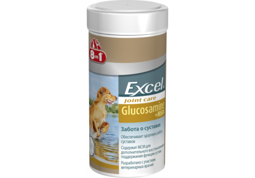  8 in1 Excel Glucosamine + MSM  55 таб, фото 1 
