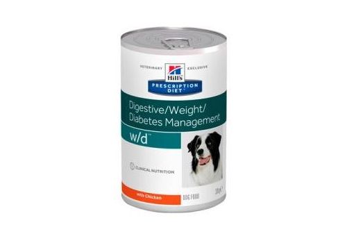  Hill&#039;s Prescription Diet w/d Canine Low Fat Diabetes Colitis банка 370 гр, фото 1 