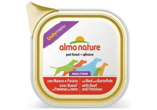  Almo Nature Daily Menu Adult Dog Beef and Potatoes  100 гр, фото 1 