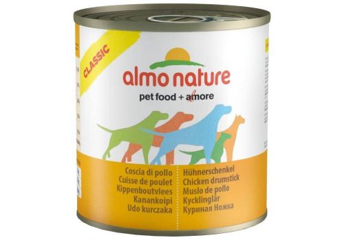  Almo Nature Classic Adult Dog Chicken Drumstick банка  280 гр, фото 1 