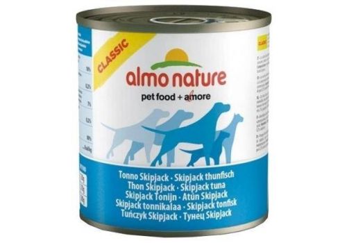  Almo Nature Classic Adult Dog Skipjack Tuna банка  290 гр, фото 1 