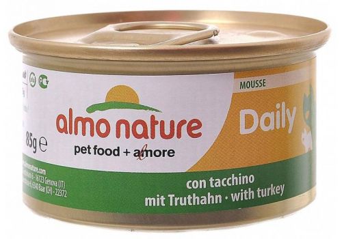  Almo Nature Daily Mousse with Turkey  85 гр, фото 1 
