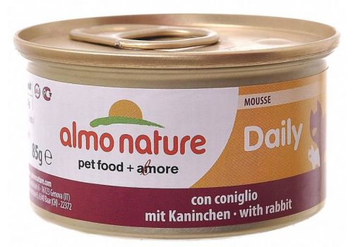  Almo Nature Daily Menu Cat Mousse with Rabbit  85 гр, фото 1 