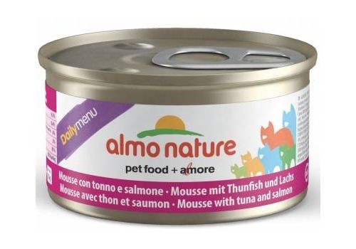  Almo Nature Daily Menu Mousse with Tuna and Salmon  85 гр, фото 1 