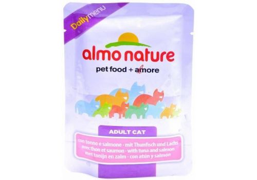  Almo Nature Daily Menu Adult Cat with Tuna and Salmon  70 гр, фото 1 