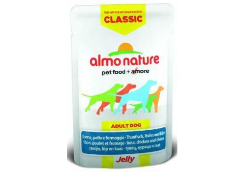  Almo Nature Classic Adult Dog Tuna, Chicken and Cheese пауч  70 гр, фото 1 