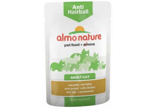  Almo Nature Anti Hairball Adult Cat with Chicken  70 гр, фото 1 