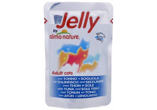  Almo Nature by Jelly Adult Cats with Tuna and Whitebait  70 гр, фото 1 