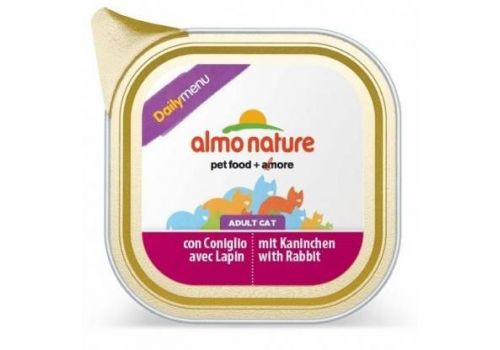  Almo Nature Daily Menu Adult Cat with Rabbit  100 гр, фото 1 