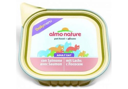  Almo Nature Daily Menu Adult Cat with Salmon  100 гр, фото 1 