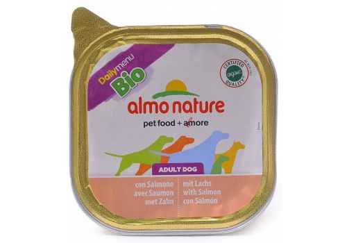  Almo Nature Daily Menu Bio Adult Dog Salmon  100 гр, фото 1 