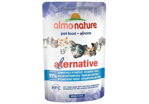  Almo Nature Alternative Adult Cat Atlantic Tuna  55 гр, фото 1 