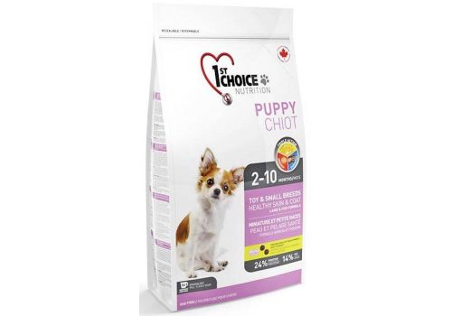  1st Choice Toy &amp; Small Breeds Healthy Skin &amp; Coat Puppy 2,72 кг, фото 1 