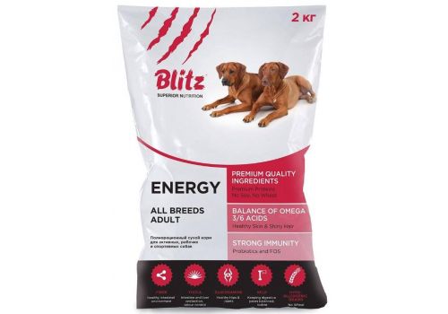  Blitz Adult Energy All Breeds 15 кг, фото 1 