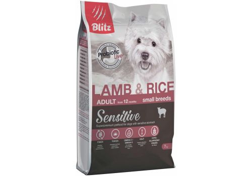  Blitz Adult Lamb &amp; Rice Small Breeds 2 кг, фото 1 