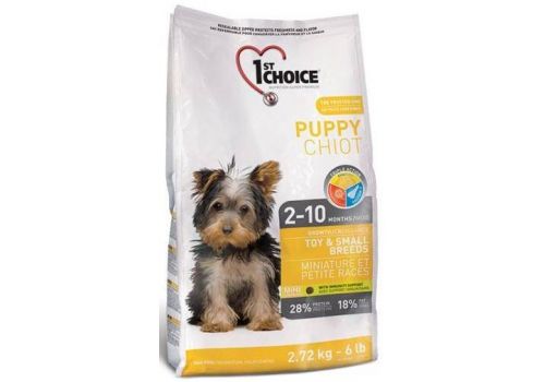  1st Choice Toy &amp; Small Breeds Puppy 2,72 кг, фото 1 