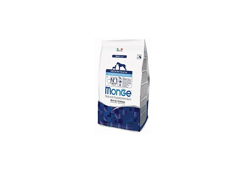  Monge Natural Superpremium Daily Line Medium Starter for Mother and Baby Dogs Rich in Chicken 1,5 к, фото 1 