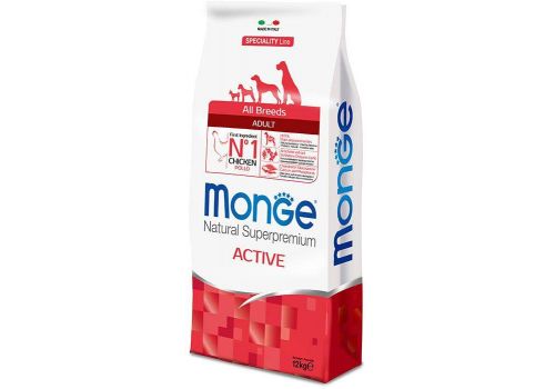 Monge Natural Superpremium Speciality Line All Breeds Adult Active 12 кг, фото 1 