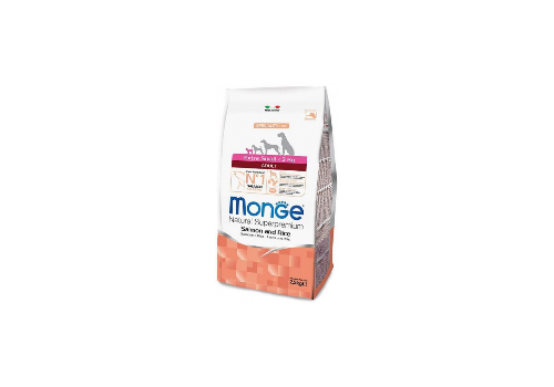  Monge Natural Superpremium Speciality Line Extra Small Adult Salmon and Rice 2,5 кг, фото 1 