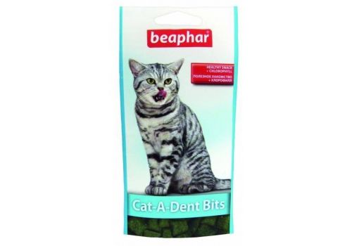  Beaphar Подушечки для чистки зубов у кошек Cat-a-Dent Bits  75 шт, фото 1 