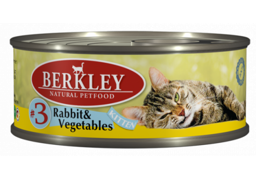  Berkley #3 Rabbit &amp; Vegetables Kitten  100 гр, фото 1 