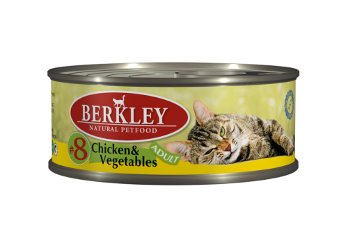  Berkley #8 Chicken &amp; Vegetables Adult  100 гр, фото 1 