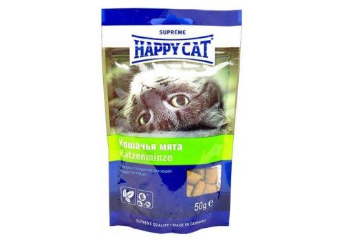  Happy Cat Лакомые подушечки с кошачьей мятой  50 гр, фото 1 
