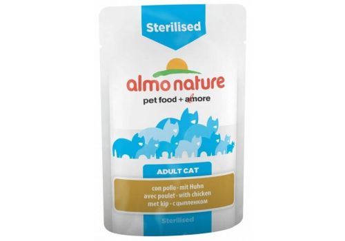  Almo Nature Sterilised Adult Cat with Chicken  70 гр, фото 1 