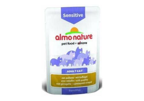  Almo Nature Sensitive Adult Cat with Poultry  70 гр, фото 1 