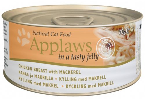  Applaws Jelly Chicken &amp; Mackerel банка  70 гр, фото 1 