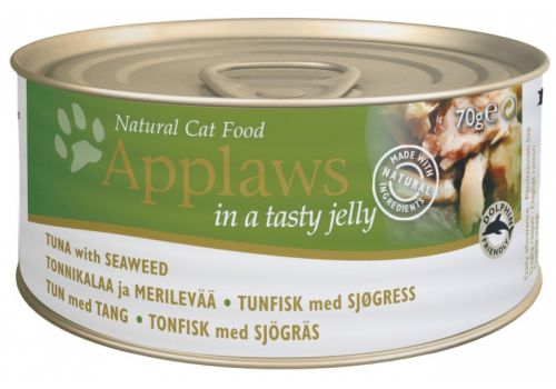  Applaws Jelly Tuna &amp; Seaweed банка  70 гр, фото 1 